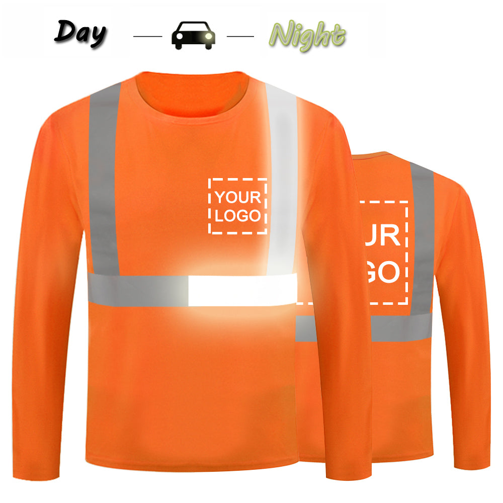 Class 2 Hi-Vis Long-sleeve Tee