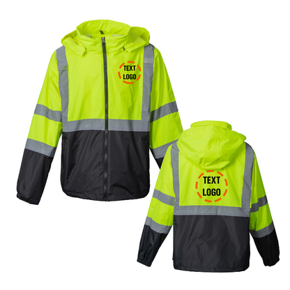 Class 2 Hi-Vis Waterproof Soft Shell Jacket