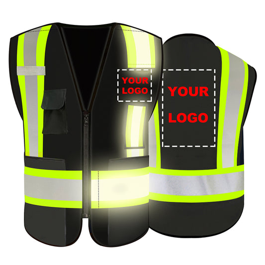 Class 2 Hi-Vis Velcro Safety Vest