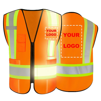 Class Hi-Vis Velcro Safety Vest - Main Image